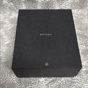 Movado Elegant Watch Black Box